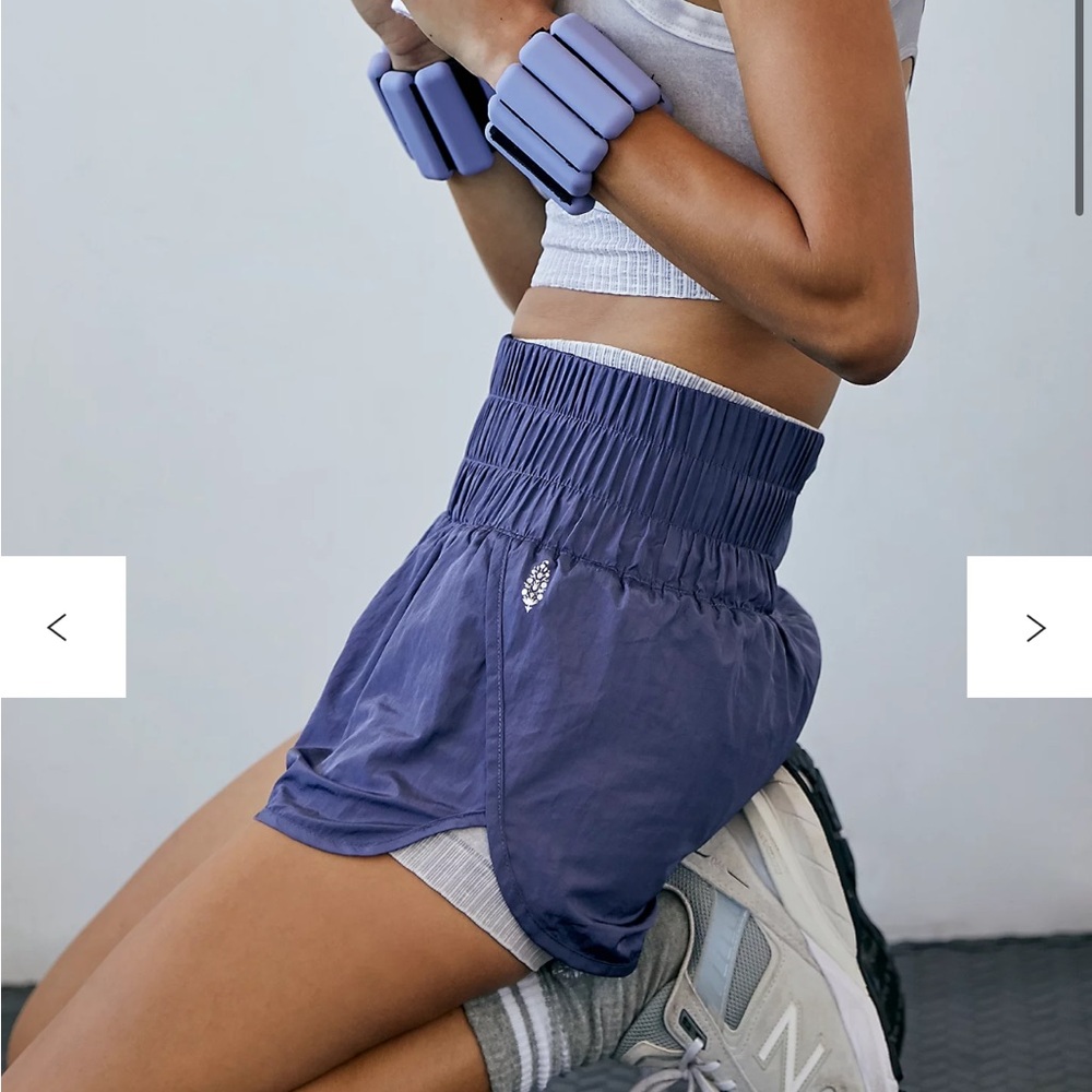 Women's Free People Blue Athletic Shorts